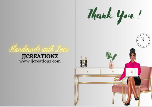 Thank You Greeting Card