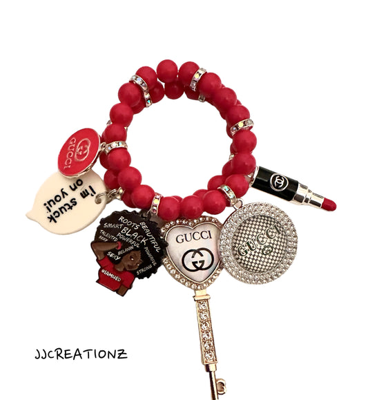 Red, Black beauty bracelet