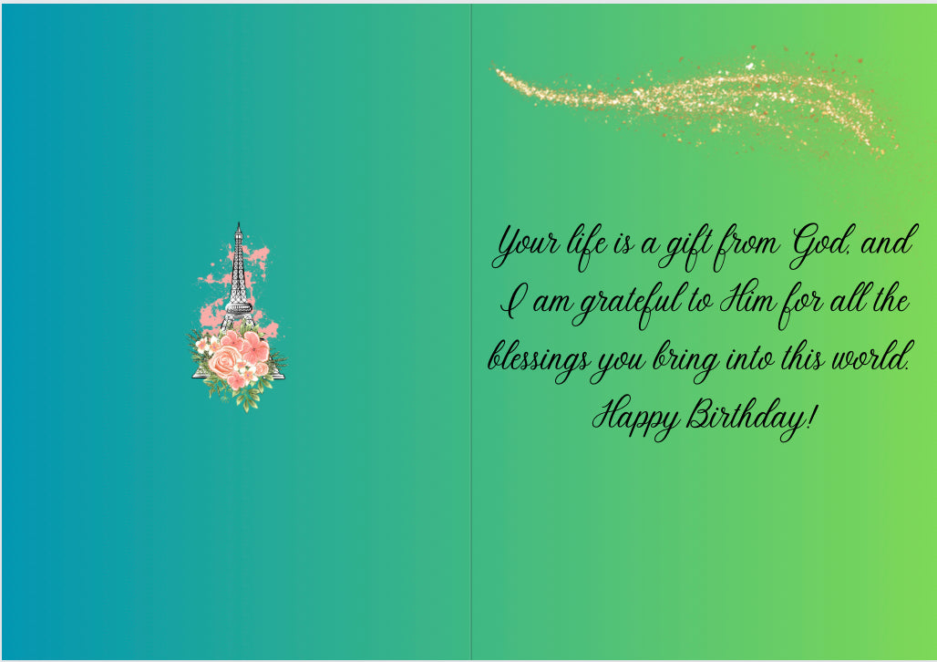 Happy Birthday Greeting Card